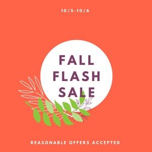 Fall Sale! Let's make a deal :)